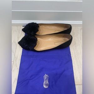 Aquazzura flats authentic